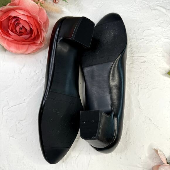Easy Street Prim Pump Heel Black Size 10 - Picture 6 of 10